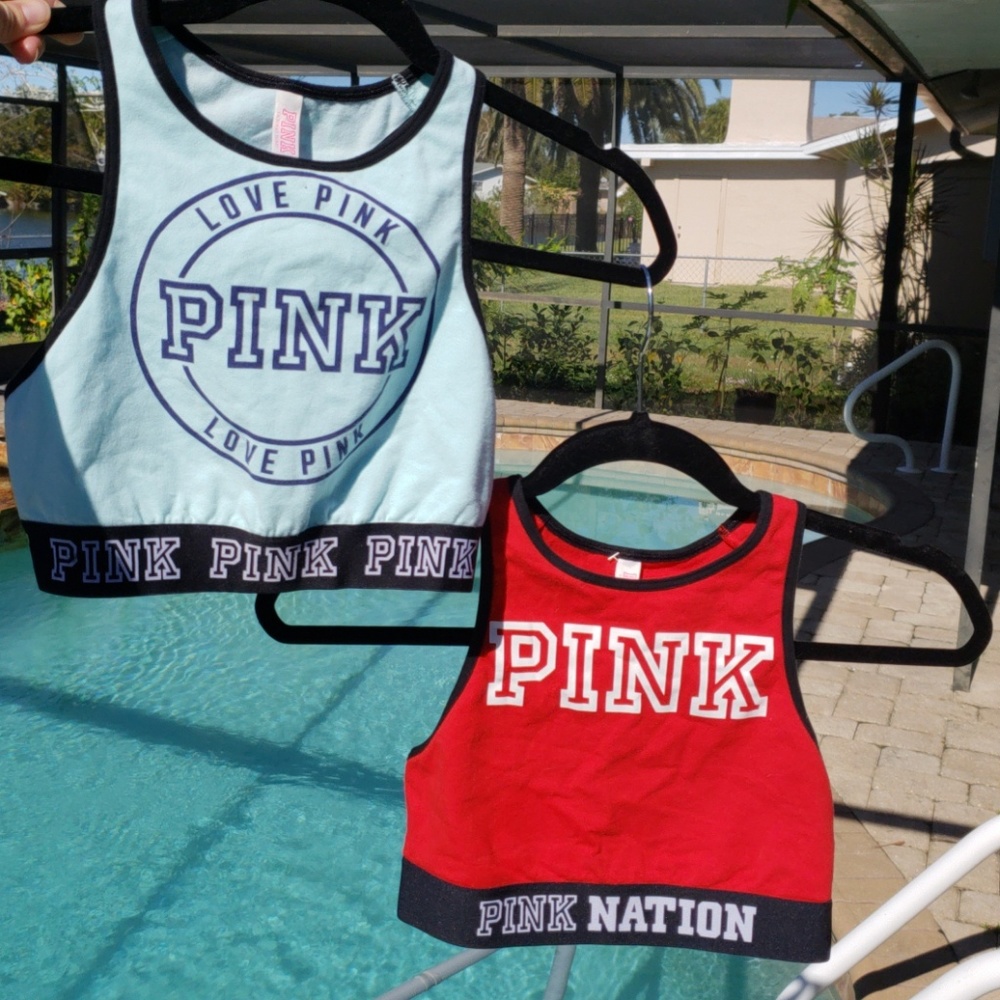 Bundle set two sports bras Victoria secret PINK